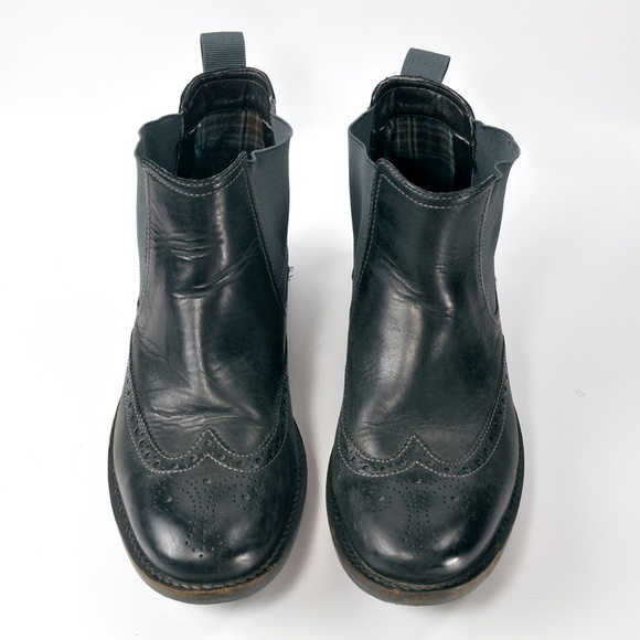 CLARKS Batcombe Wingtip Chelsea Boots - Pull On - Picture 3 of 13